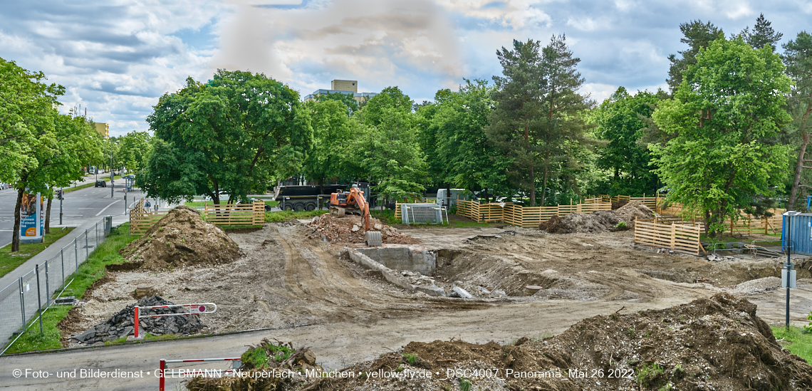 26.05.2022 - Baustelle am Haus für Kinder in Neuperlach